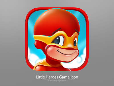 Little Heroes Game Icon game game icon games hero heroes icon icon design illustration ios little