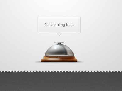 Ring bell bell hotel illustration reception ring ringing