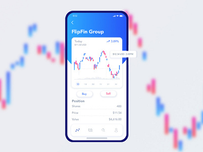 Financial Mobile App UI