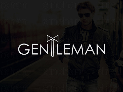 Gentleman brand logo branding fashion logo flat logo minimal logo