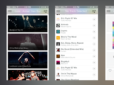 iOS7 Ready Music App