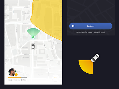 Valet Parking App car hailo map mapbox maps park parking request taxi uber valet vehicle