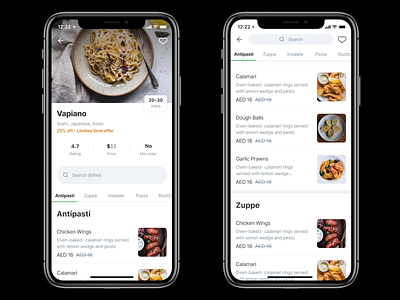 Careem NOW - Menu Experience animation basket button careem careem now checkout customize customized deliveroo delivery food menu spring uber uber eats ux