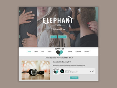 Elephant Talk Podcast Website