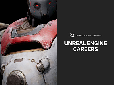 Unreal Engine Careers - Site Design achievements career paths careers learning online learning poster design profile skills unreal engine website design