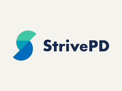 StrivePD - Branding & Identity brand branding health identity logo logo design logomark parkinsons