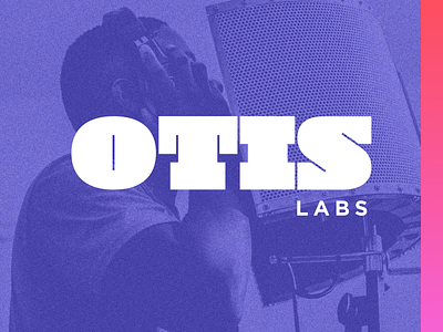 OTIS Labs - Logo and Brand Identity albums brand brand identity branding logo logo design logomark music music app music player musician otis risograph sound style guide