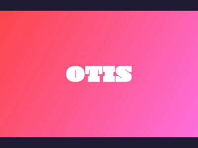OTIS Animated Intro electronic hiphop jazz marketing site motion graphics music music app music player musician otis playlist