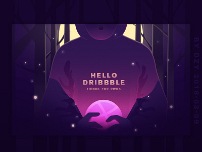Hello Dribbble - 03/09/2018 at 02:04 AM