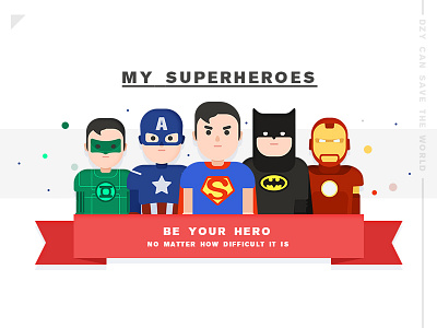 My heros-1 插画