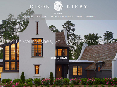 Custom Home Design & Build Website