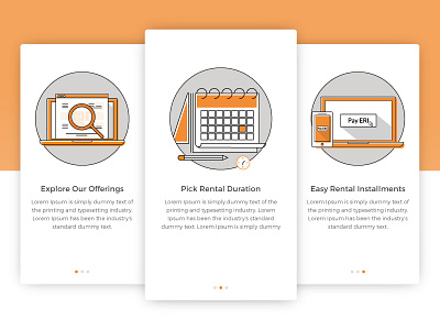 Onboarding screen illustration onboarding screen payment icons search