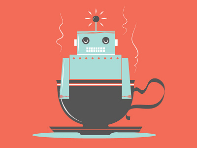 Tea cup robot