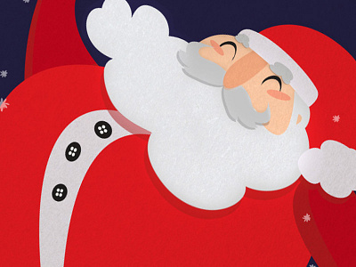 Chubby Santa Claus christmas claus graphic illustration santa santaclaus vector xmas xmassy