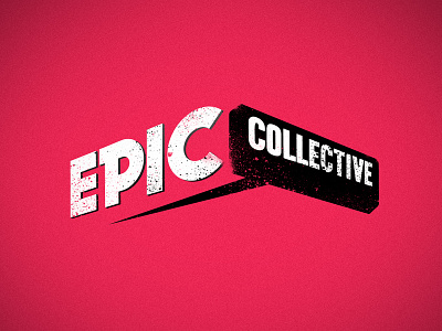 Epic Collective Logo branding epic identity logo type typography