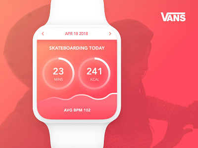 Workout of the day. dailyui skate vans workout