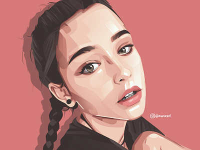 Thank You ^^ digitalart faceart faceartwork photoshop vector vector art vector artworks vector boy vector girl vectorart vectorartist vectorartwork vectorportait vexel vexelart