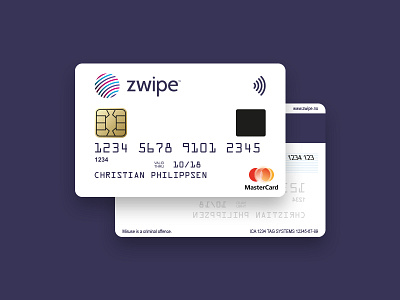 zwipe – Fingerprint Payment Card