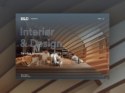 B&D Website builder furniture design interior design planner web design