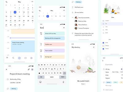 App Design for Project Tracking app design interface ios management meeting mobile planning product project task management tracking ui uxdesign