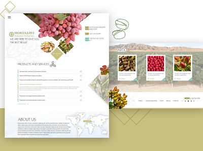 Pistachio Web Design creative design design pistachio shop uae ui ux web web design webdesign website