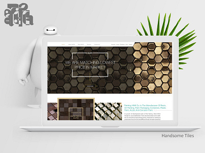 Tile website branding creative creative design design flat shop tile typography ui ux web website