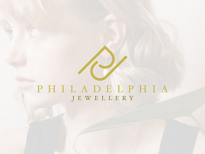 Philadelphia Jewellery branding flat illustration logo logo design minimal typography