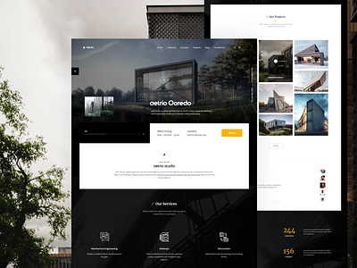 ReBuild HomePage app application desktop architecture build clean minimal white color design homepage landingpage product product design scenery slider form modern smooth template typography ui ux web webdesign white