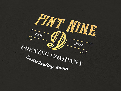 Pint Nine beer brewery custom nine vintage