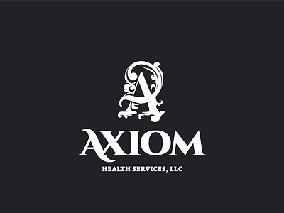 Axiom custom font hand drawn health medicine unique