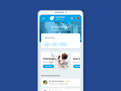 One UI UX medical