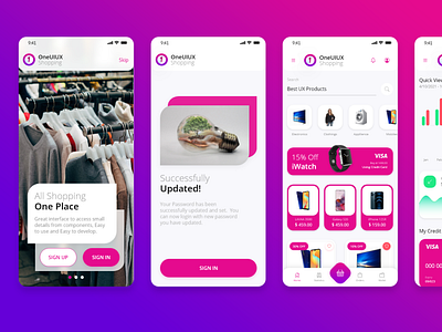 OneUIUX v2 Shopping Ecommerce Template