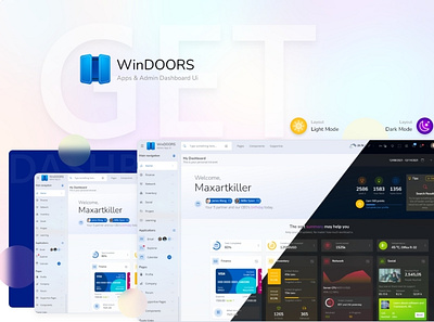 Get Windoors.com is a fluid, fluent, Flexible Admin Dashboard admin admindashboard app bootstrap 5 css dashboard design finance html 5 illustration mobile app scss tracking budget ui ux wallet