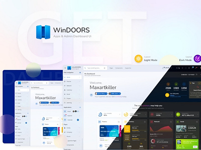 Get Windoors.com is a fluid, fluent, Flexible Admin Dashboard admin admindashboard app bootstrap 5 css dashboard design finance html 5 illustration mobile app scss tracking budget ui ux wallet