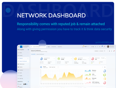 Networking dashboard, track to improve it. Admin Dashboard HTML