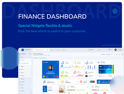 Most stable situation is balanced finance getwindoors admin admin app bootstrap 5 dashboard design html 5 template ui ux