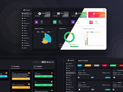 Project Management Tools crm dashboard hrm project project management software task task management tool ui uidesign uiux