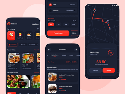 Food Delivery App UI