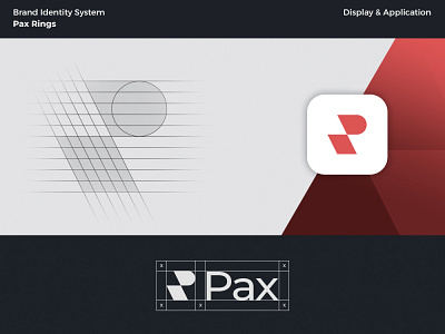 Pax Rings Logo Design brand brand design brand identity brandidentity branding design logo logo design typography vector