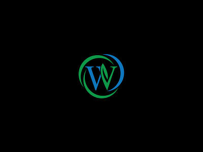 W logo branding logo design typography