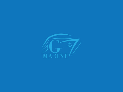 G Marine branding logo logo design marine typography