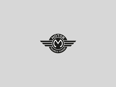 Motor Source branding logo logo design motor typography