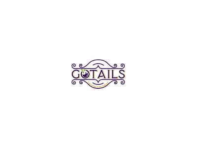 Gotails branding illustration logo design typography