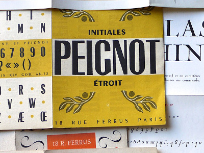 Specimens Deberny et Peignot 2013 deberny et peignot gazette typofonderie