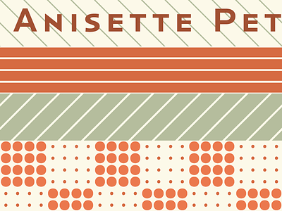 Anisette Petite Patterns 2001 2013 anisette anisette petite geometric patterns sans sanserif typofonderie