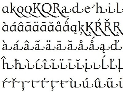 Apolline PTF: contextual alternates on the way 2011 apolline opentype porchez ptf typofonderie typography