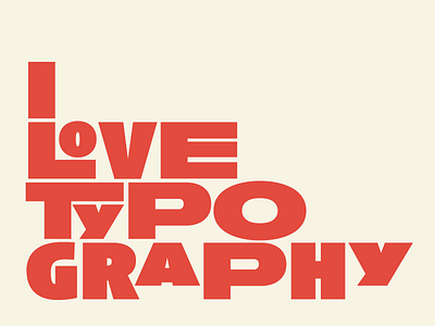 Ilovetypography set in Anisette Pro Black anisette art déco capitals ilovetypography ligatures