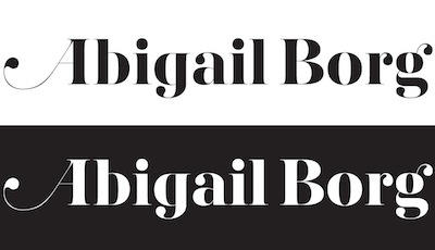Abigail Borg earlier proposal 2011 awconqueror conqueror lettering logotype porchez typofonderie typography