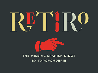 Retiro, a new hispanic Didot