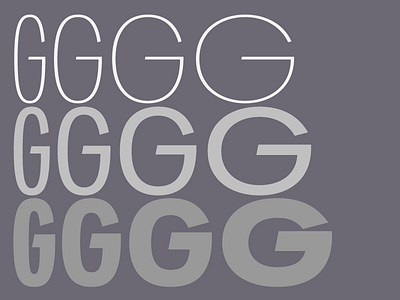 12 G (extract) font g opentype sanserif superpolator typeface zecraft